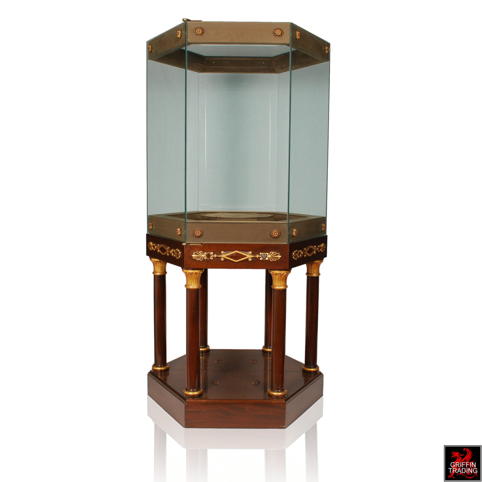 Hexagon Vitrine Custom Display Case