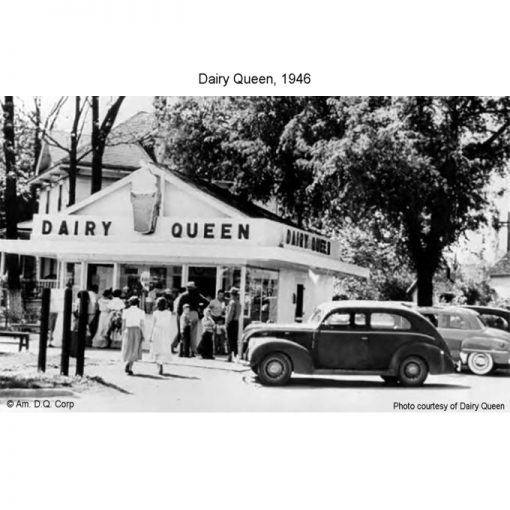 Vintage Dairy Queen Ice Cream Cone sign