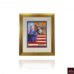 God Bless America IV by Peter Max