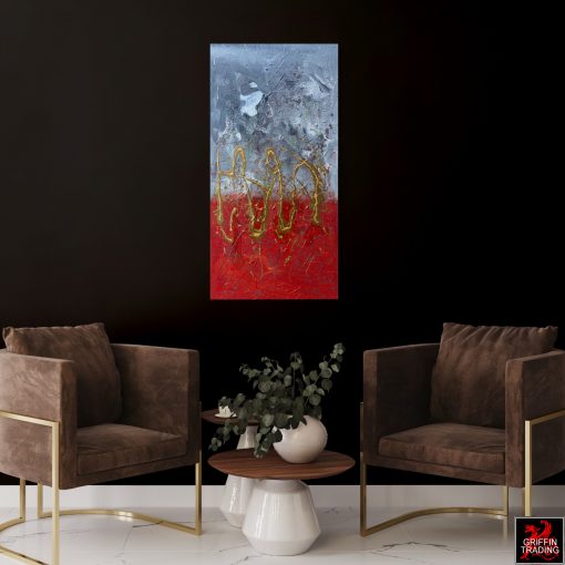 Project 63 abstract painting by artist Miguel Angel Jimenez.