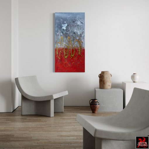 Project 63 abstract painting by artist Miguel Angel Jimenez.