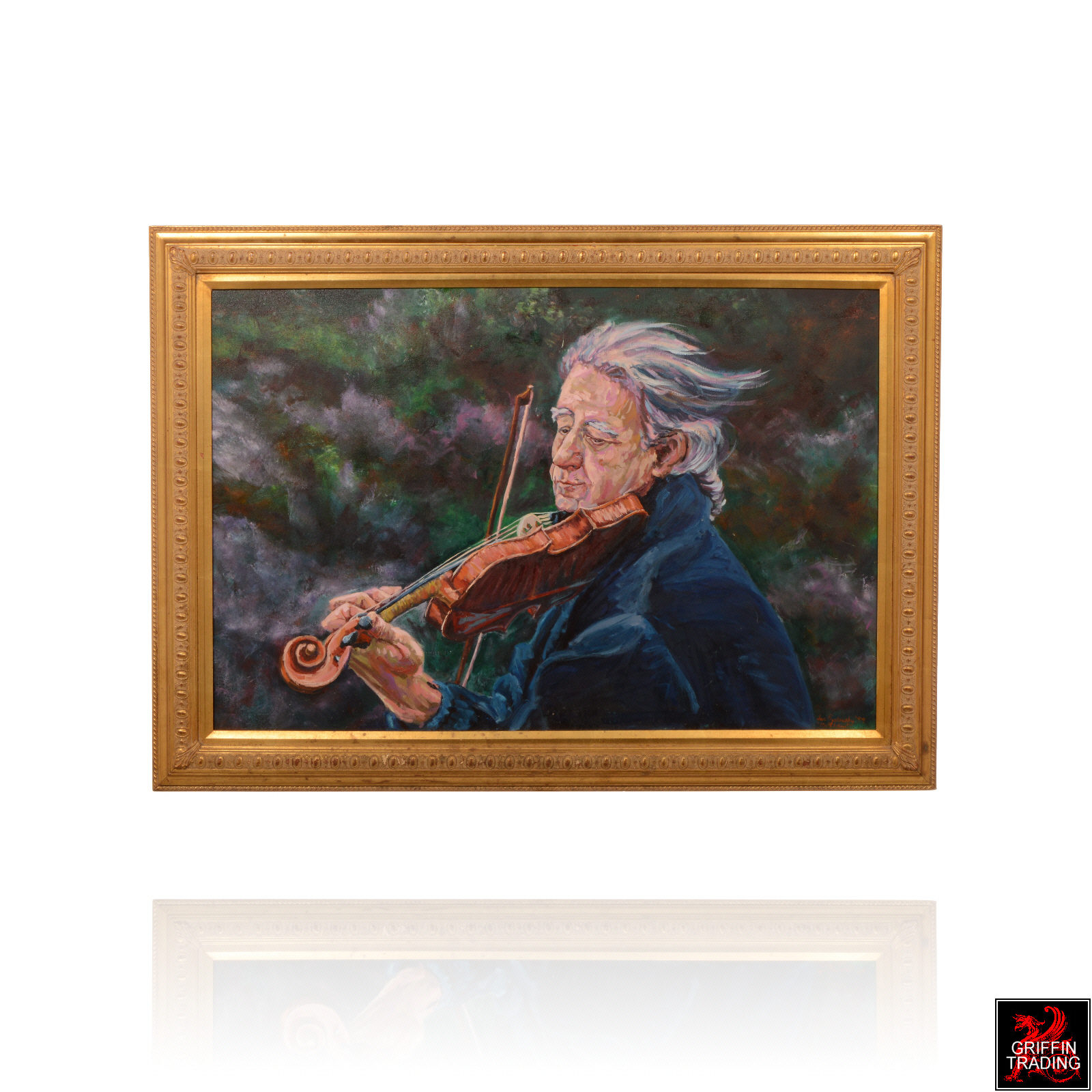 Matthew the Violinist painting by Jan Prystowsky