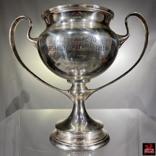 Silverplate 1922 Loving Cup Trophy