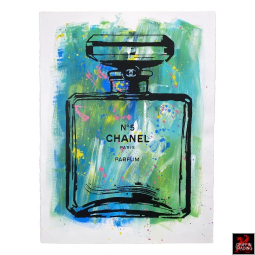 Chanel No.5 Perfume original artwork by Jim Hudek