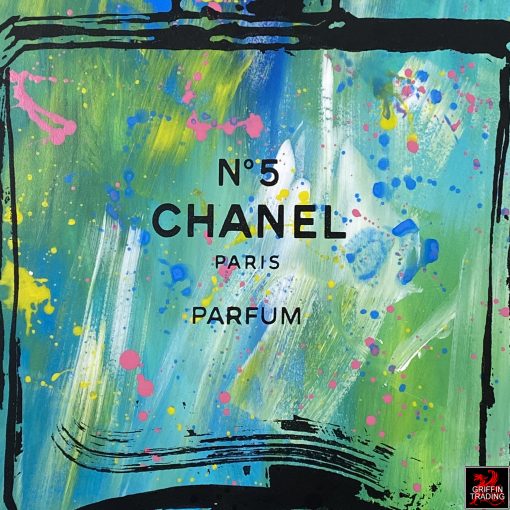 Chanel No.5 Perfume original artwork by Jim Hudek