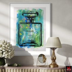 Chanel No.5 Perfume original artwork by Jim Hudek