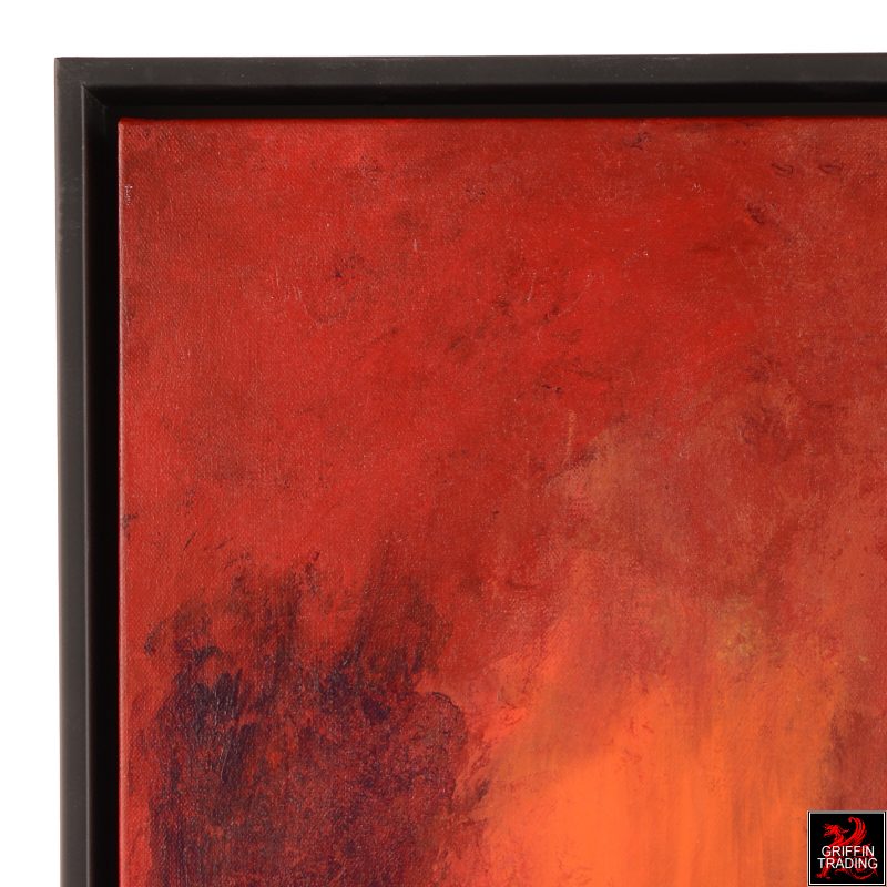 FIRELIGHT Abstract Painting - For Sale at Griffin Trading | Dallas Art