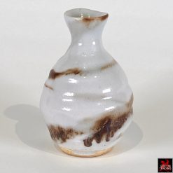 Hayashi Kotaro Japanese ceramic flask, circa 1970