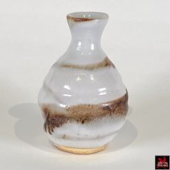 Hayashi Kotaro Japanese ceramic flask, circa 1970