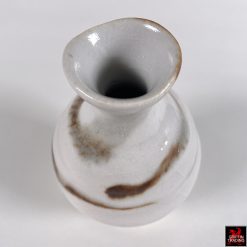 Hayashi Kotaro Japanese ceramic flask, circa 1970