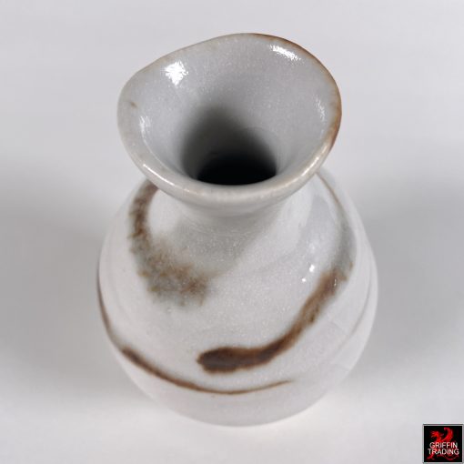 Hayashi Kotaro Japanese ceramic flask, circa 1970