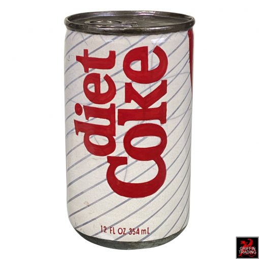 Diet Coke can by Karen Shapiro, original Raku ware.