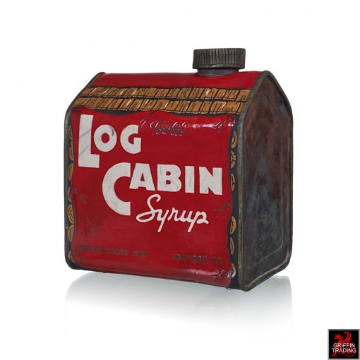 Log Cabin Syrup by Karen Shapiro, original Raku ware.