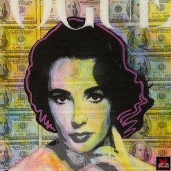 Elizabeth Taylor The Color Of Money by Jim Hudek