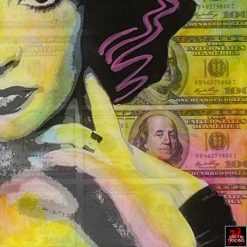 Elizabeth Taylor The Color Of Money by Jim Hudek