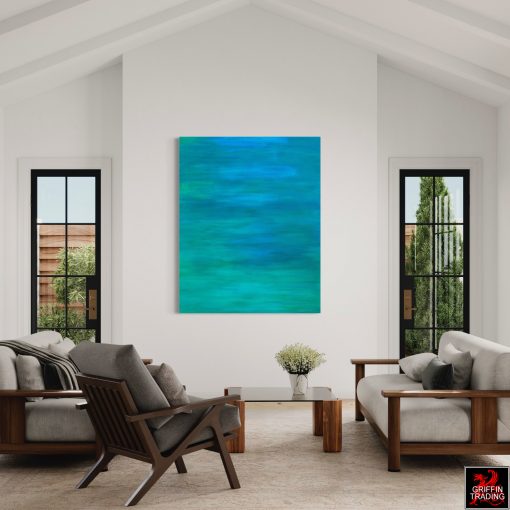 Tranquility is an original abstract painting by Stephen Hansrote.